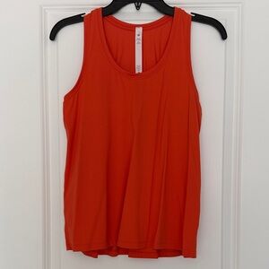 Lululemon orange tank top in size 4